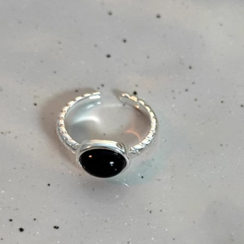 925 Sterling Silber Unregelmäßige Stapelringe für Frauen, Minimalistischer INS-Stil Schlichter Bandring, Anlaufbeständiger Vielseitiger Fingerschmuck für den Alltag