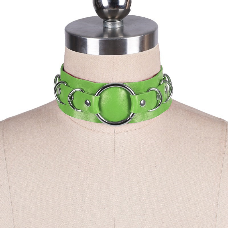 Punk Harajuku Hoop Earrings Trendy Statement Accessories