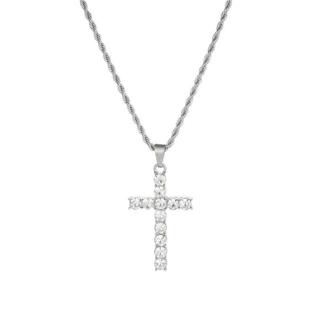 Diamond Pendant Necklace Men's Hip-hop Cold Wind