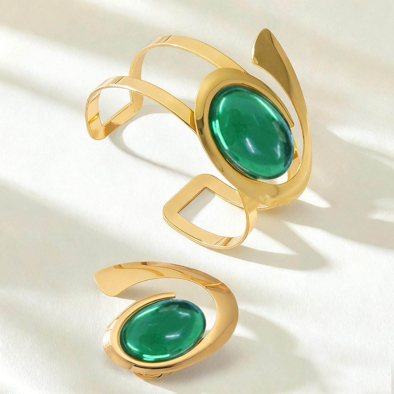 Damen-Armband- und Ring-Set