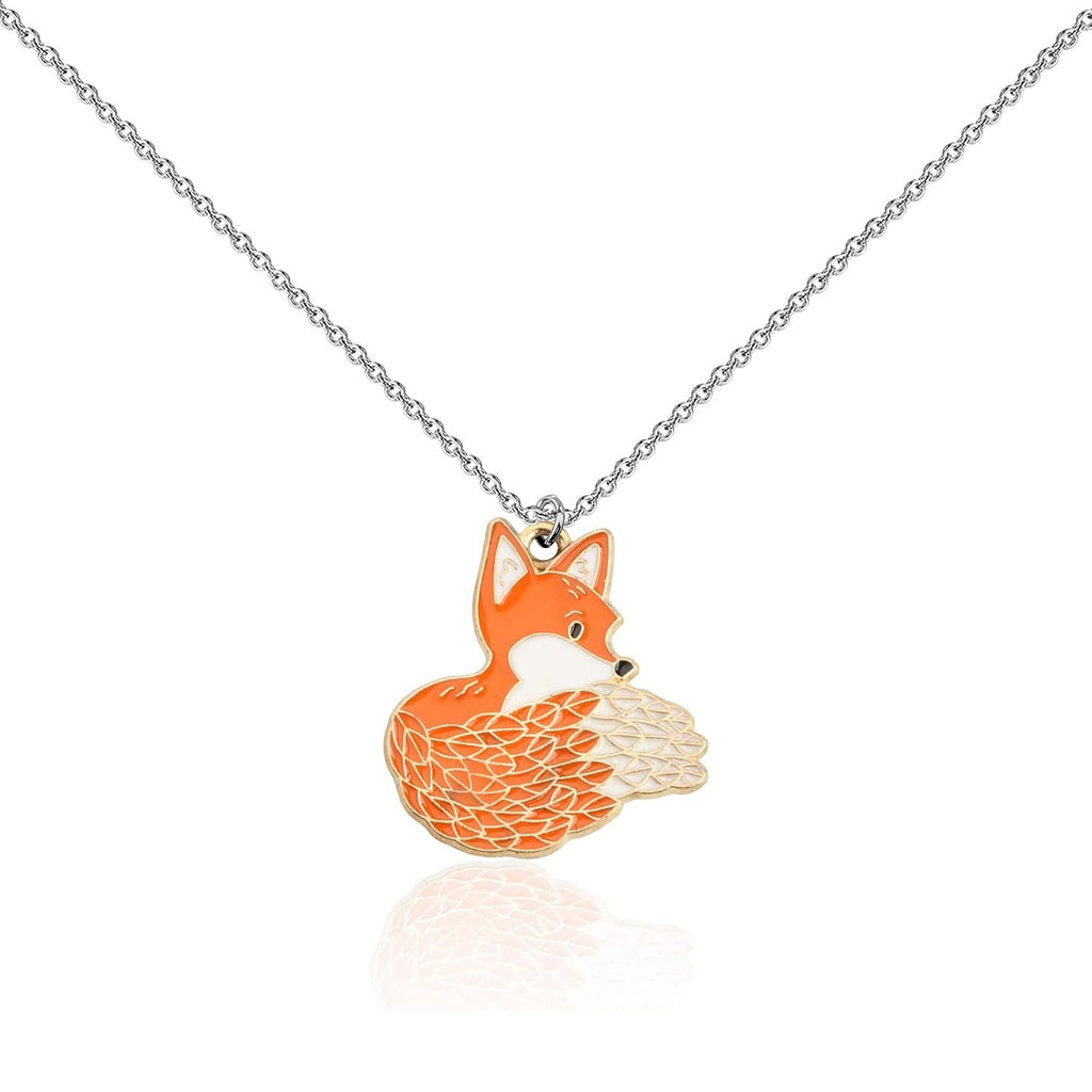 Fashionable  Personalized Forest-Style Cartoon Fox Earrings