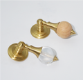 Pendant cabinet door handle-crystal ball-1 piece