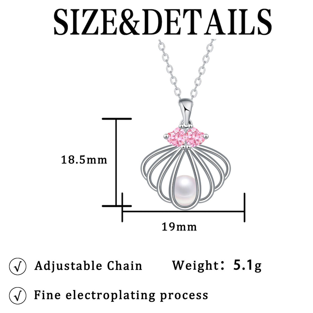 Meerjungfrau Prinzessin Muschelkette für Frauen
