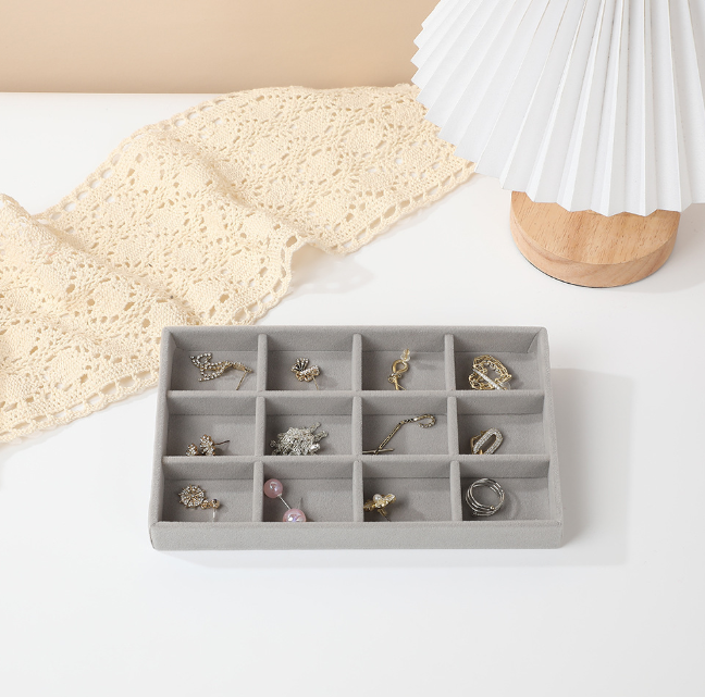 Jewelry Storage Box-Full Exclusion Clause-Beige-1 piece