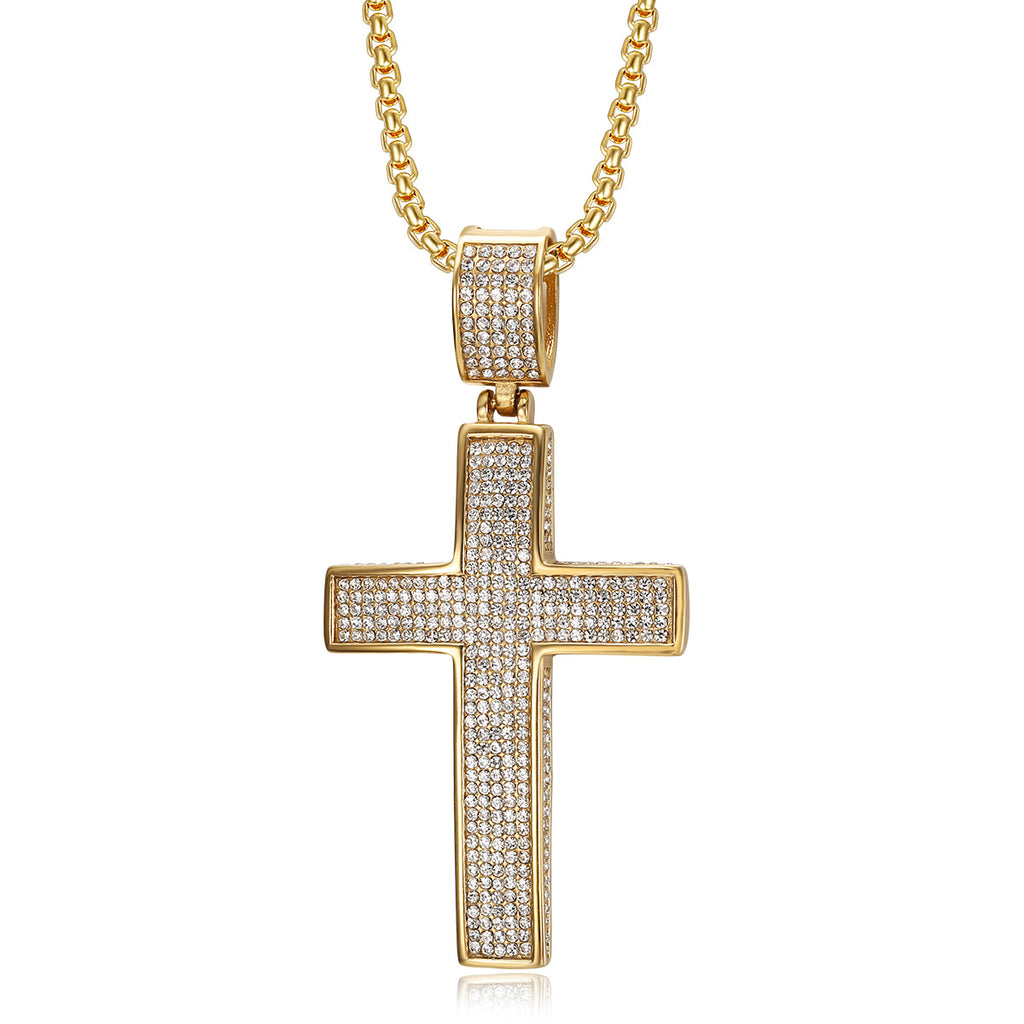 Euro-American Cross-Border Hip-Hop Jewelry Pendant Necklace