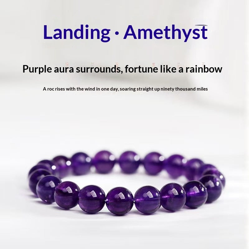 Natürliches Amethyst-Quarz-Armband