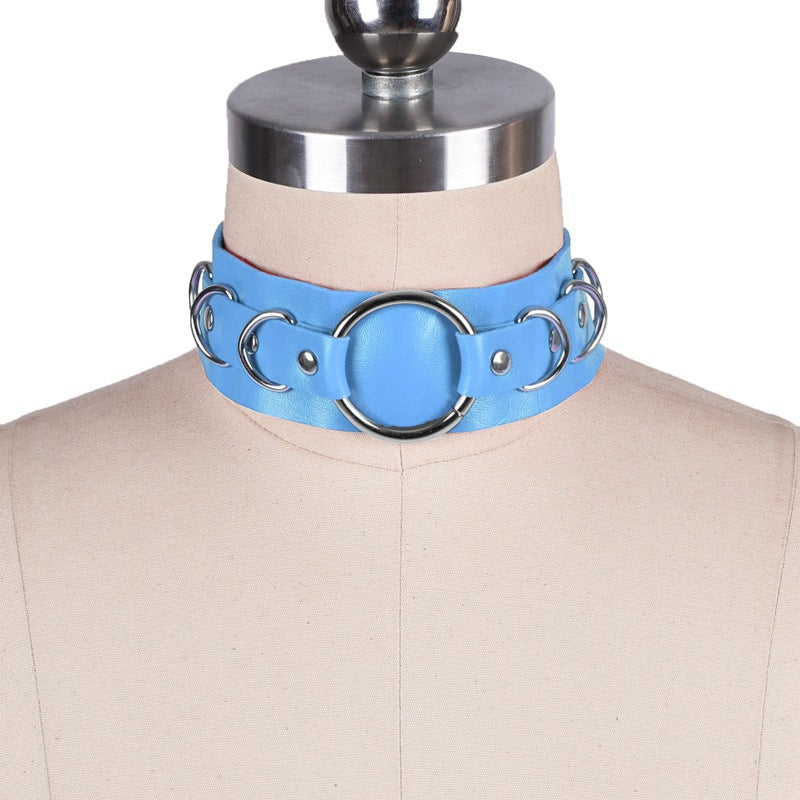 Punk Harajuku Hoop Earrings Trendy Statement Accessories