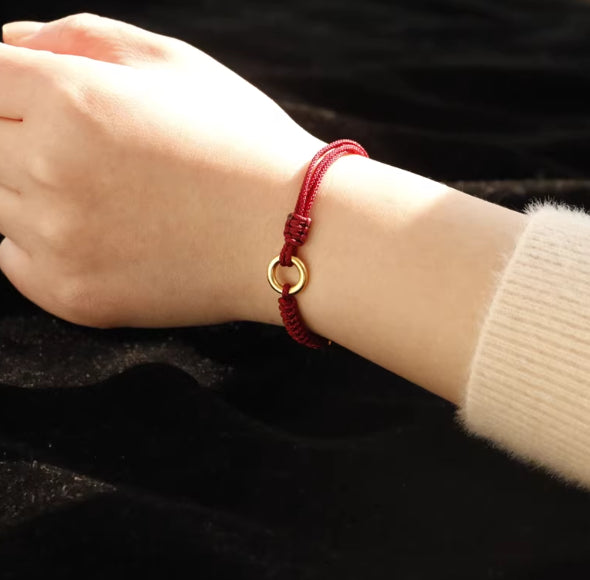 Summer Color Ornament Gallery Original Tossing Beads Finished Red String Handmade Hand Chain