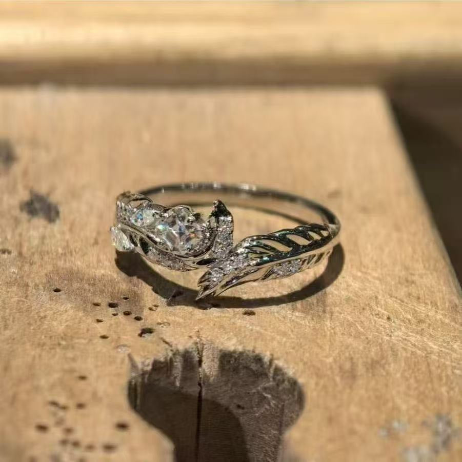 Himmelstern Offener Ring, Eleganter Luxuriöser High-End-Schmuck für den täglichen Gebrauch
