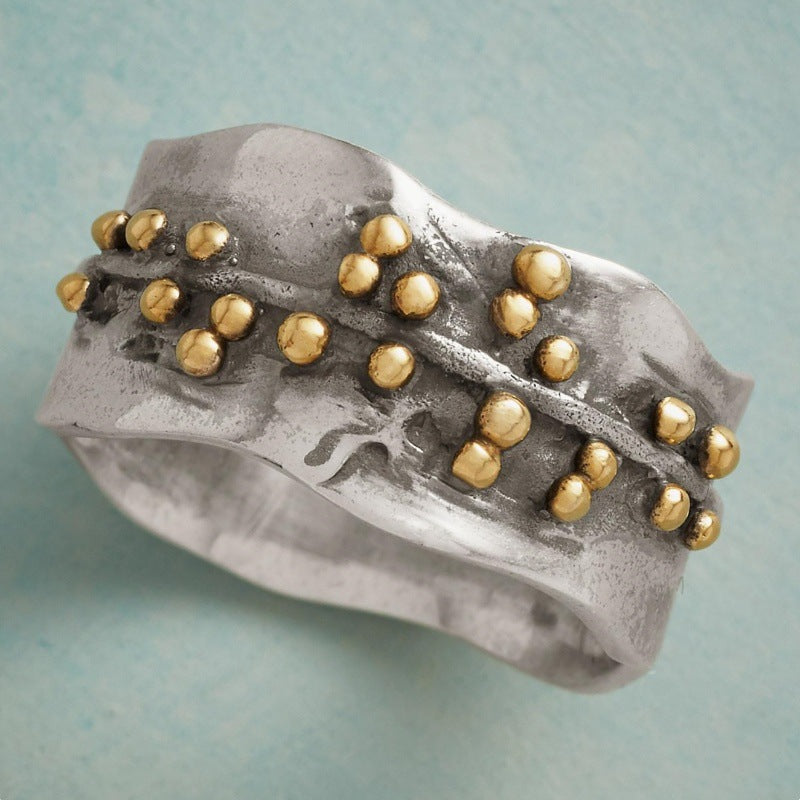 Retro Personalized Alloy Ring For Women