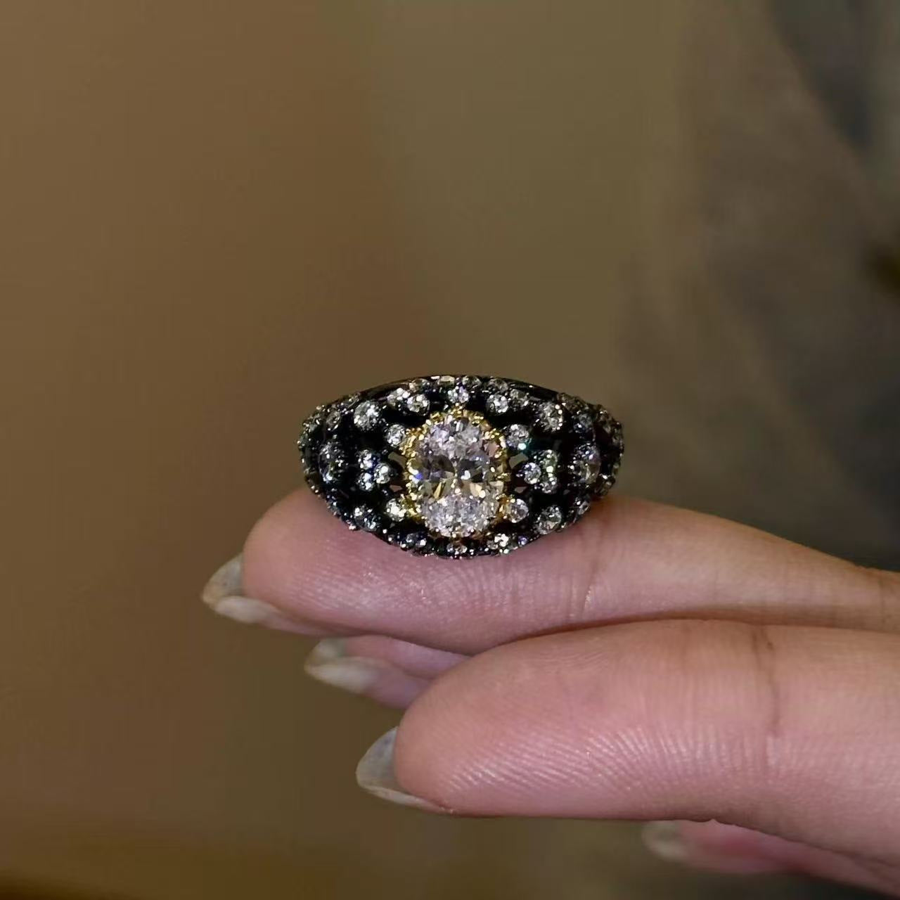 Vintage Freedom Brieföffnerring, Antiker Metall Verstellbarer Ring, Minimalistischer Cool Style Statement Ring für Frauen