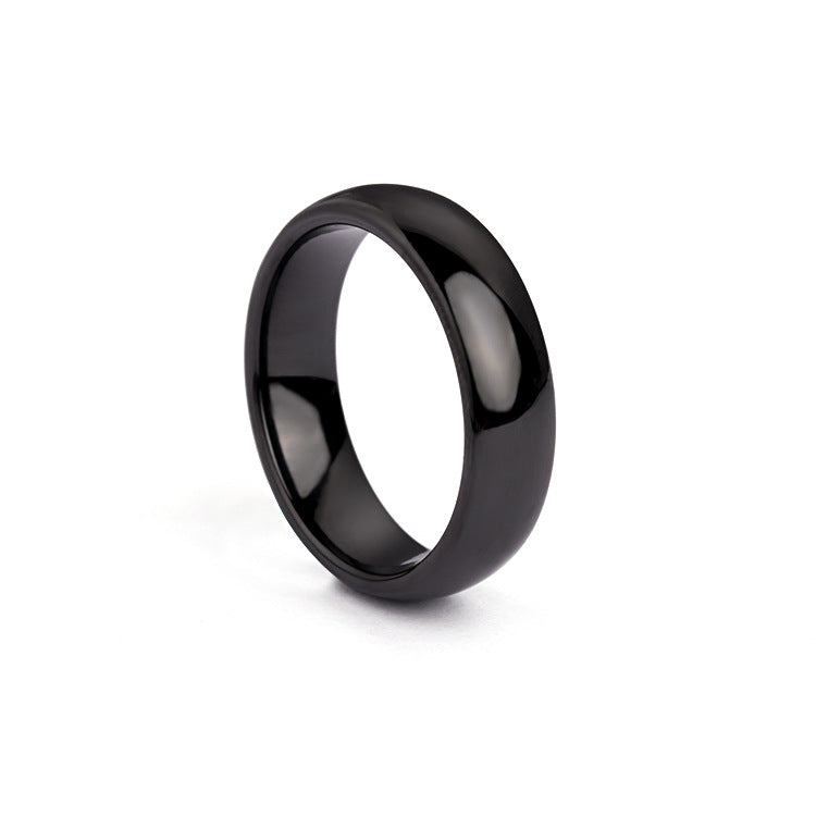 Modischer 6mm Keramikring