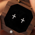 Cross Stud Elegant Petite Ear Cuff All-Match Korean Minimalist Earring Accessories