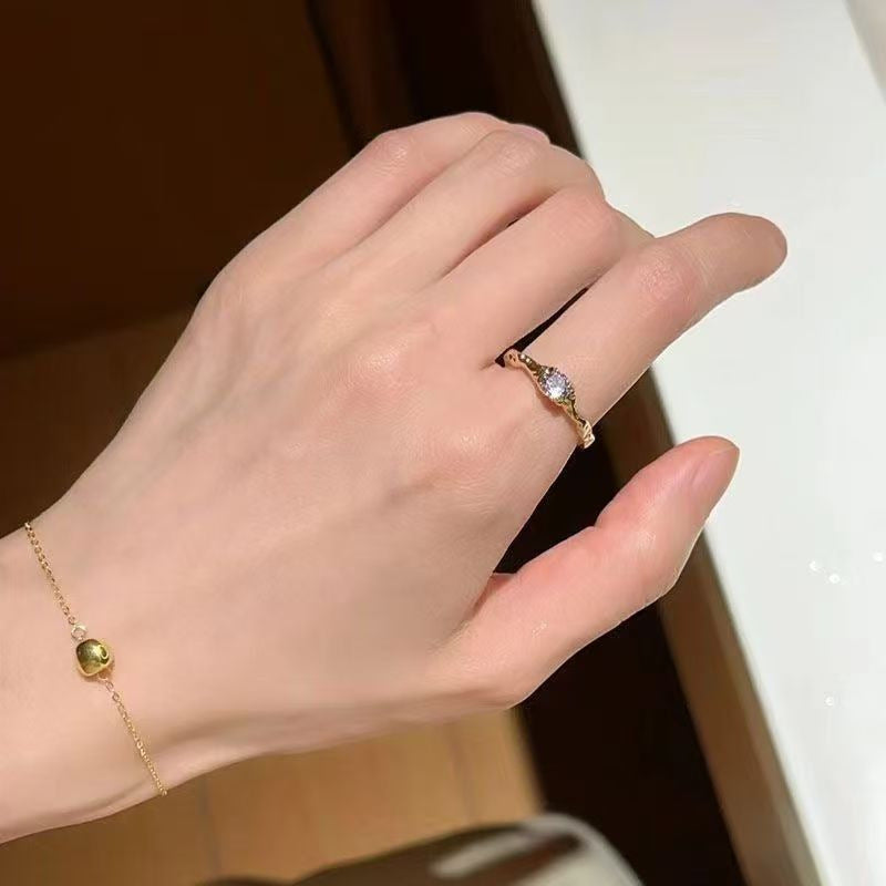 2026 Neuer Luxus-Feen-Schmetterlingsring für Damen, koreanischer Stil, einzigartiges Nischen-Design Ring