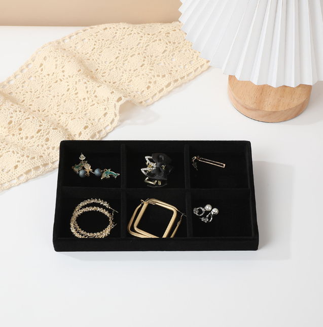 Jewelry Storage Box-Full Exclusion Clause-Beige-1 piece