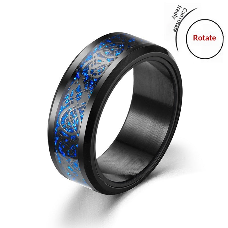 Rotierender Herrenring aus Titanstahl