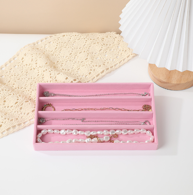 Jewelry Storage Box-Full Exclusion Clause-Beige-1 piece