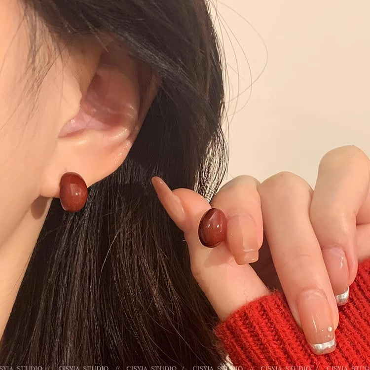 Elegante tropfenförmige Ohrringe mit Zirkonia in See-Blau für Frauen, zierliche silberfarbene Ohrringe mit türkisfarbenen Kristallquasten, luxuriöser minimalistischer Brautschmuck als Geschenk
