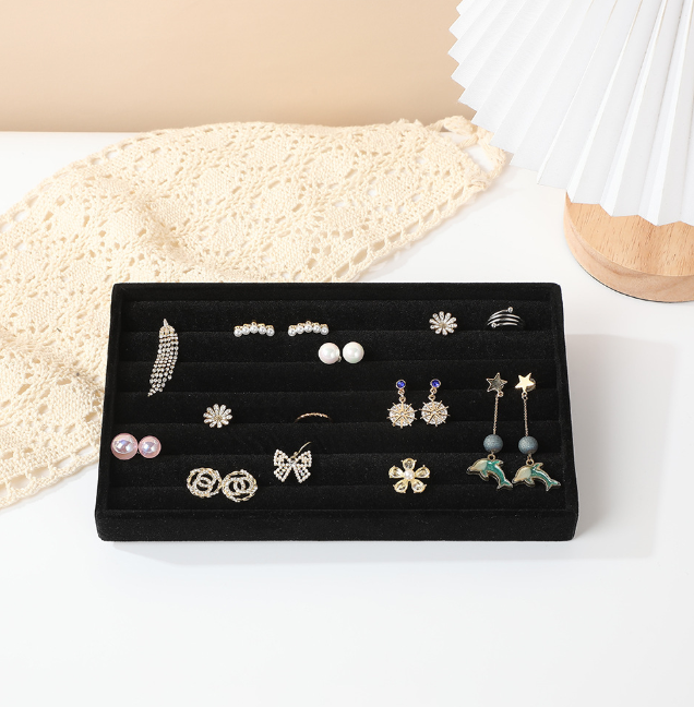 Jewelry Storage Box-Full Exclusion Clause-Beige-1 piece