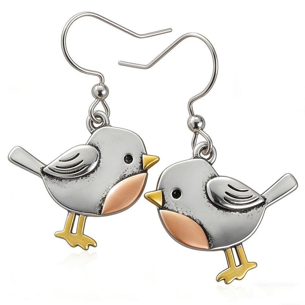 Jewelry Women's Bird-shaped Pendant Earrings