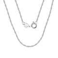 925 Sterling Silver Italian Craftsmanship Sterling  Rope Chain Necklace - Classic Elegance Meets Timeless Design