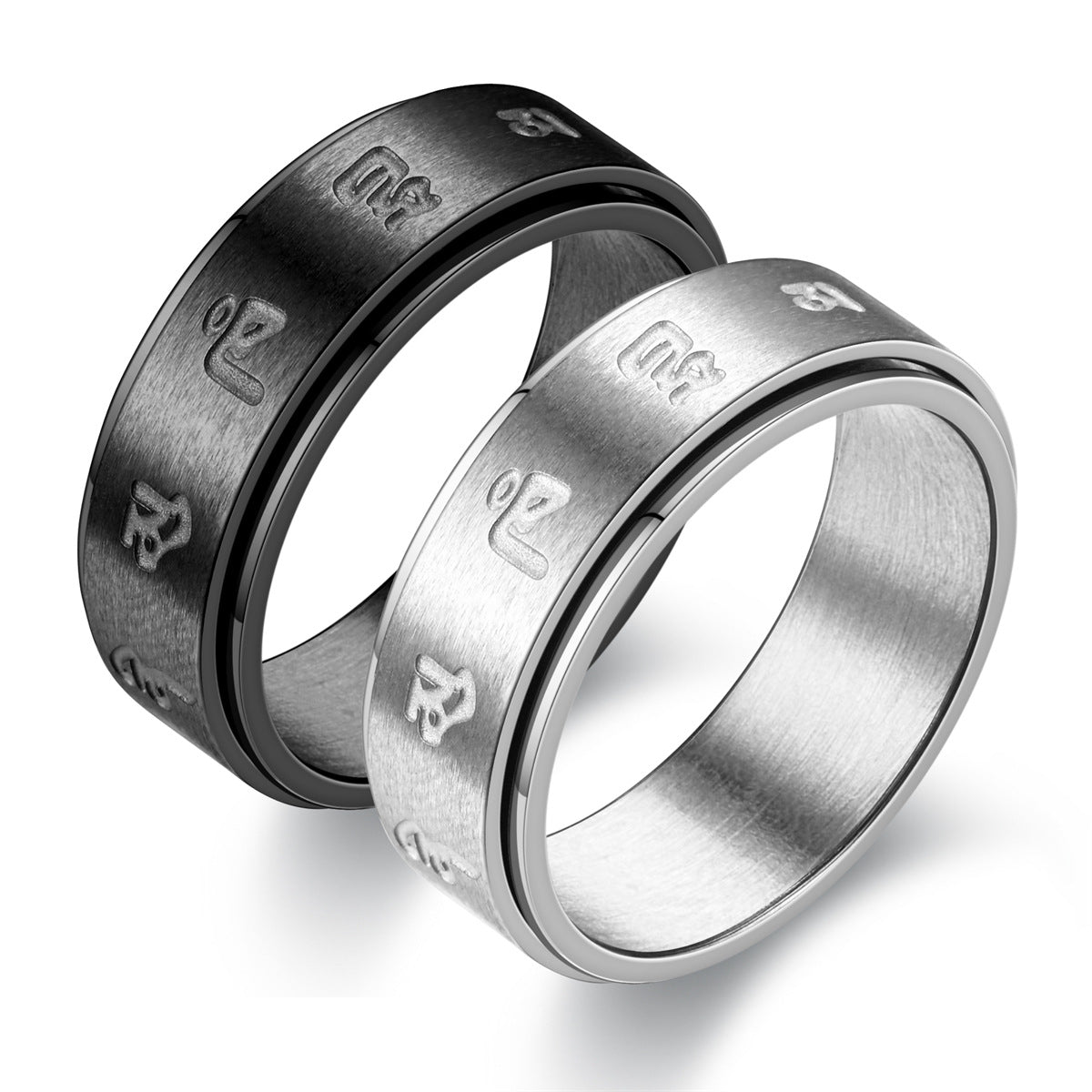 Rotierender Herrenring aus Titanstahl