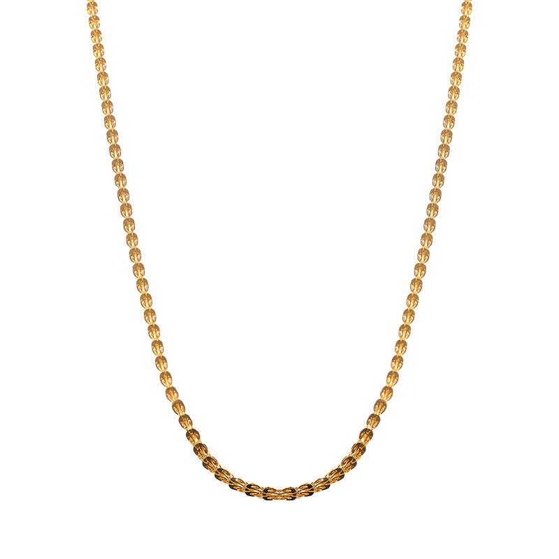 Phoenix Tail Necklace Niche Versatile Does Not Fade Simple Style