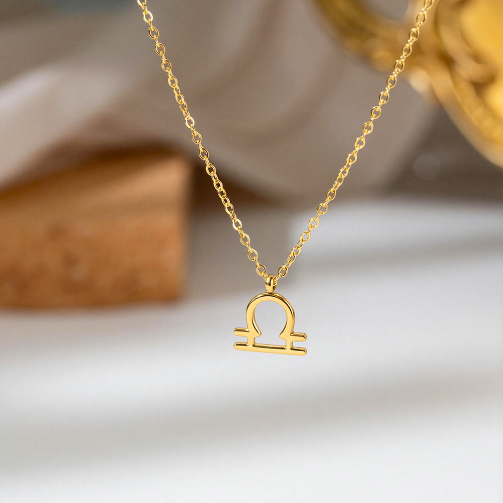 Titanium Steel Constellation Necklace That Wont Fade