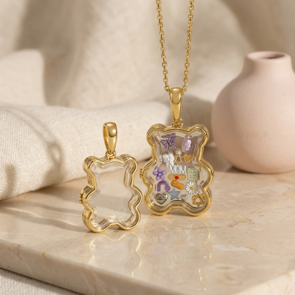 New Niche Cute Folding Necklace