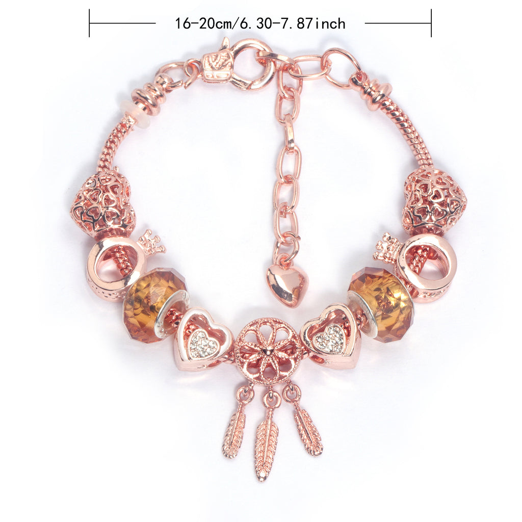 New Rose Gold Bracelet European And American Style Bangle