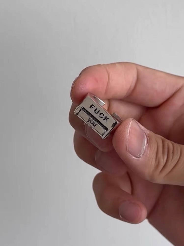 Nti Everything Rotatable Ring, verstellbarer Stimmungsring für Paare