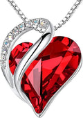 Geometric Heart Of The Ocean Crystal Necklace High-End