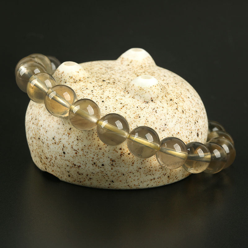 Natural Lemon Yellow Citrine Bracelet
