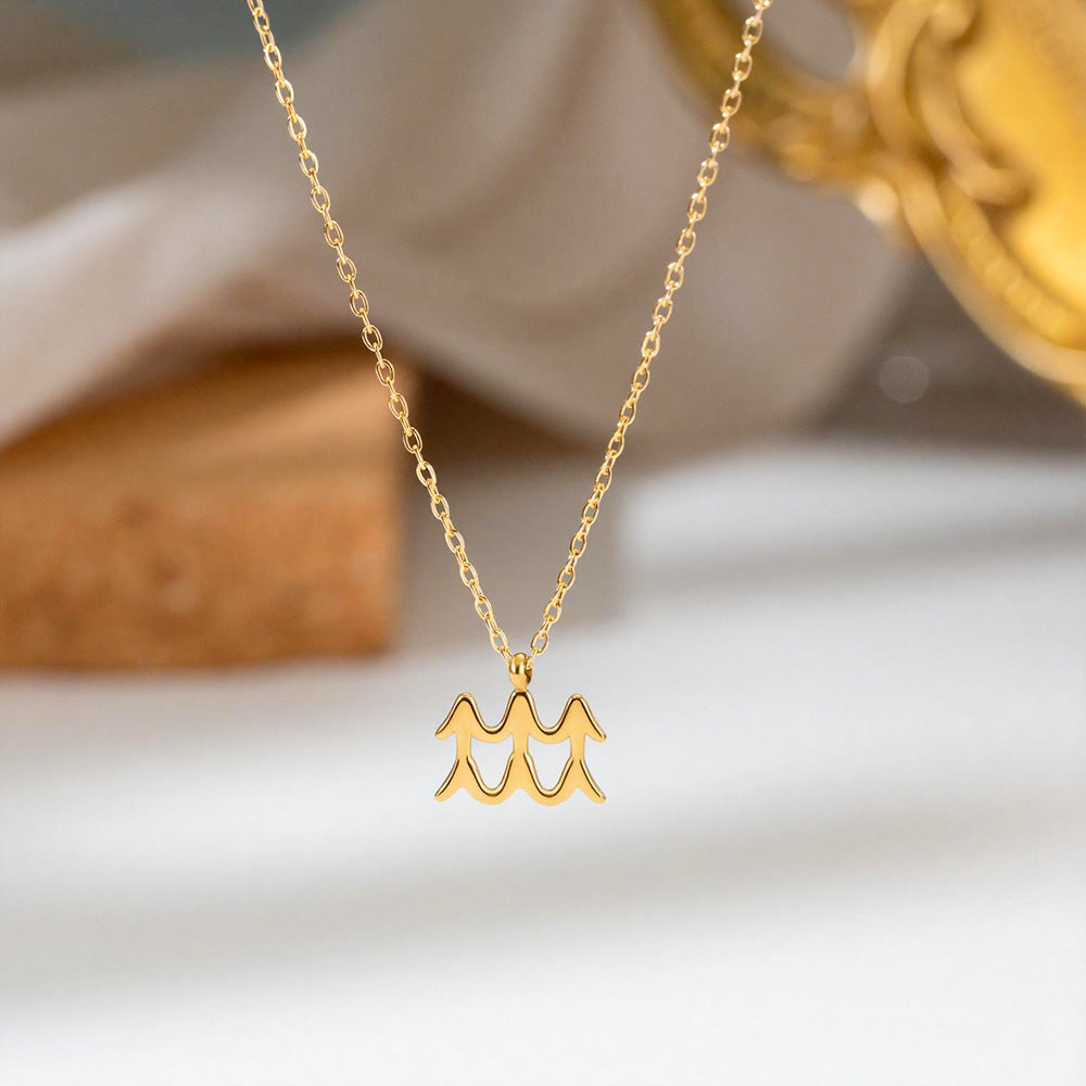 Titanium Steel Constellation Necklace That Wont Fade