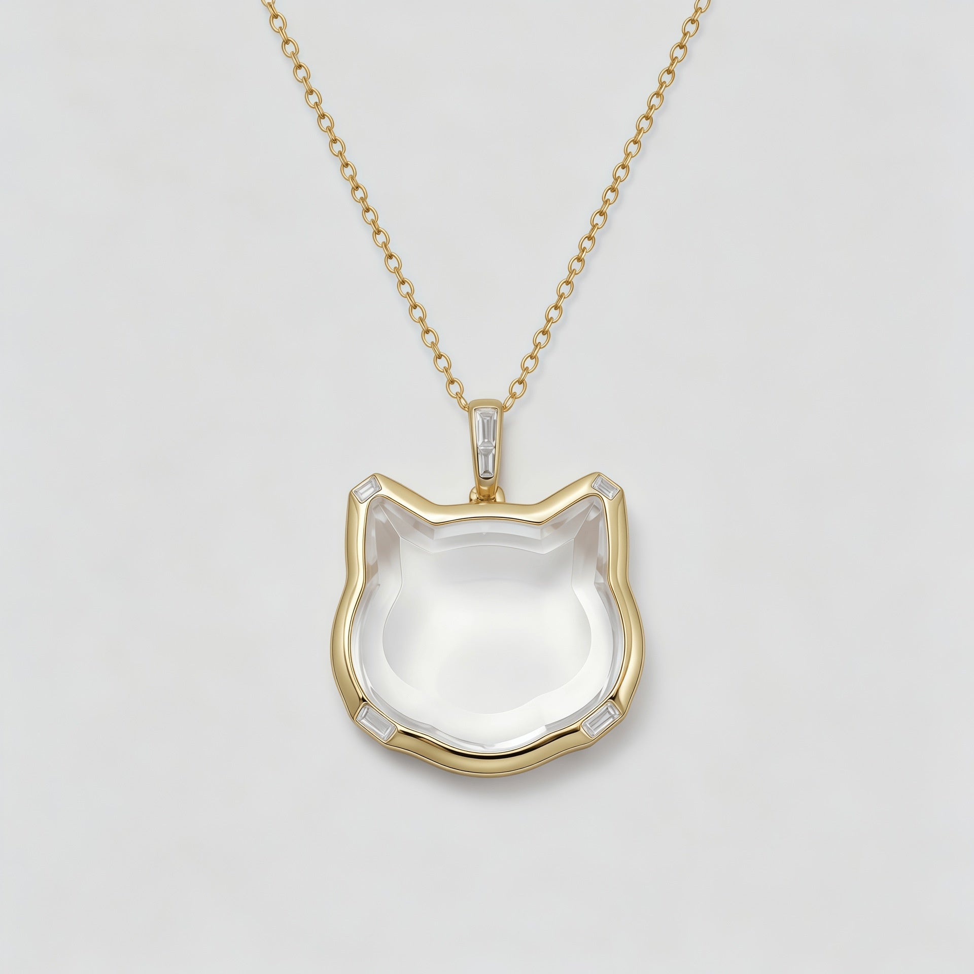 New Niche Cute Folding Necklace