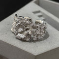Vintage S925 Silver Rings Women, Minimalist Luxury Stylish Finger Rings