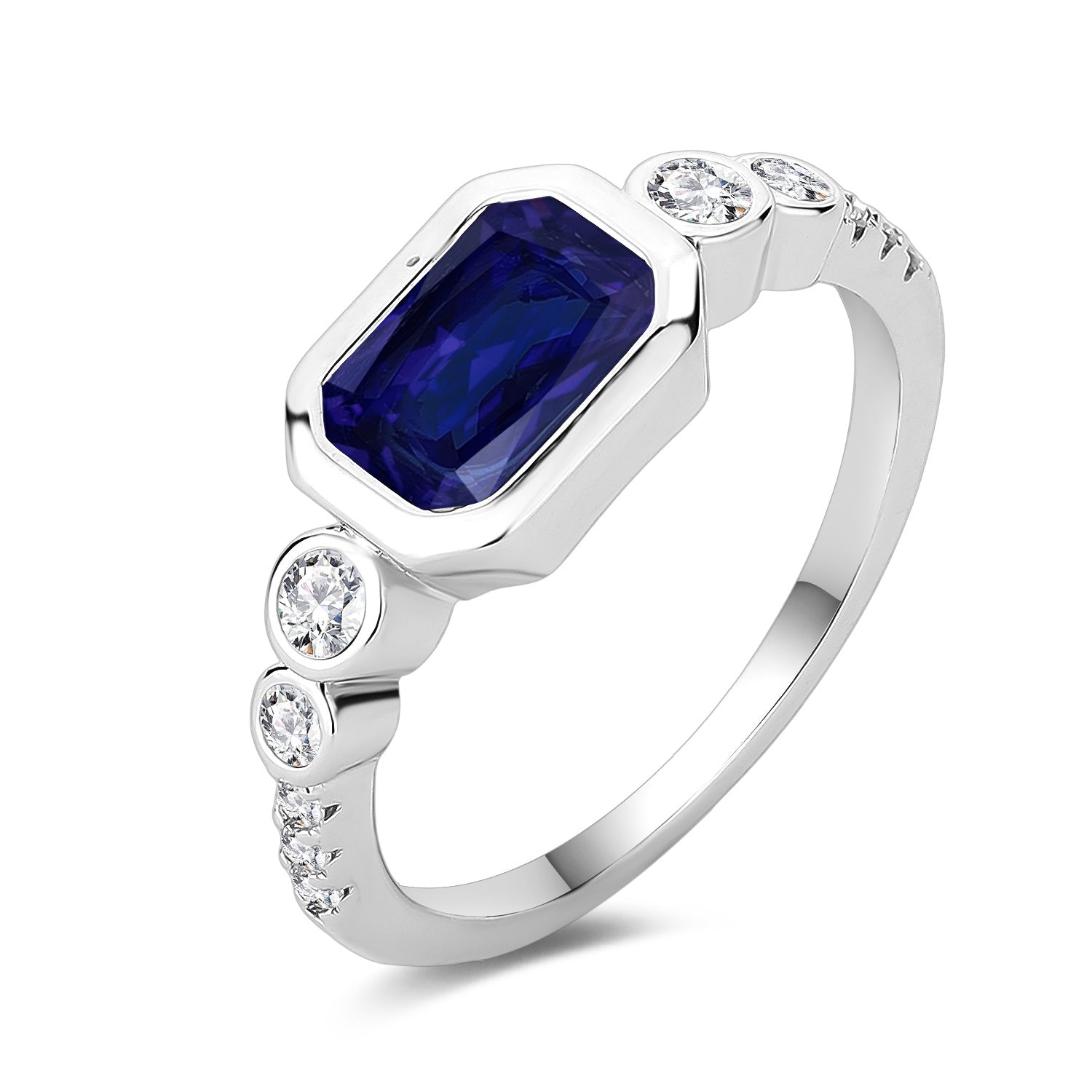 Minimalistischer, trendiger, geschlechtsneutraler Ring im coolen Stil