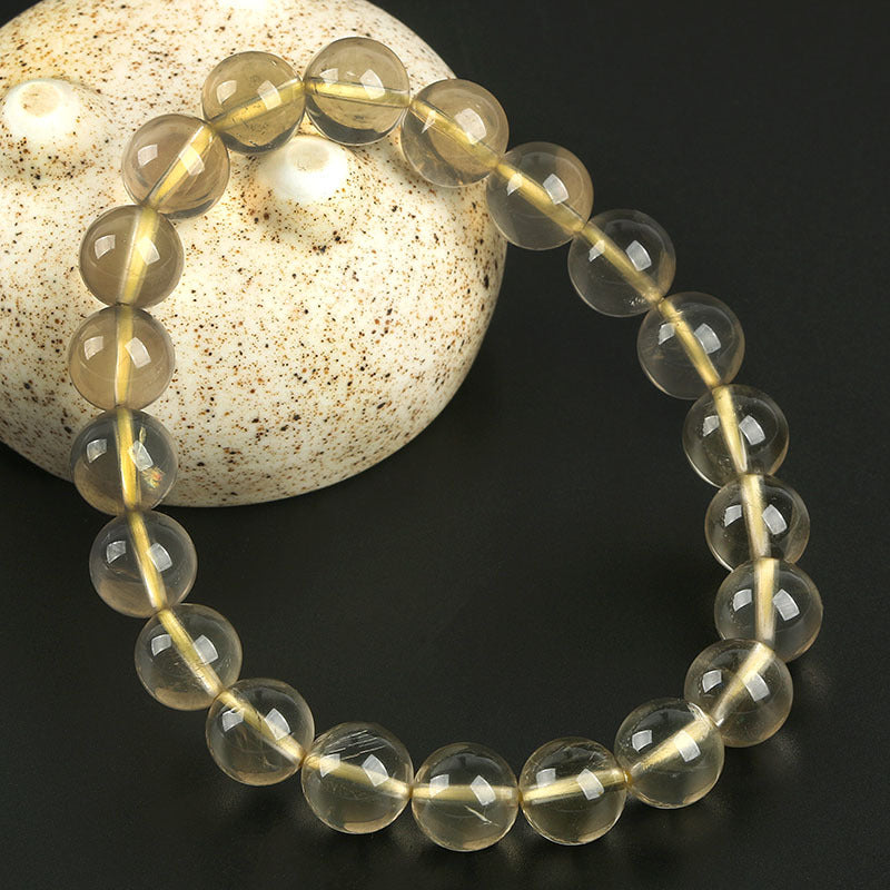 Natural Lemon Yellow Citrine Bracelet