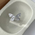 Minimalist Sweet Cool Butterfly Ring For Women, Smart Forest Style, INS Niche High-End Design