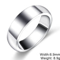 Titanium Steel Ring For Women Polished Surface