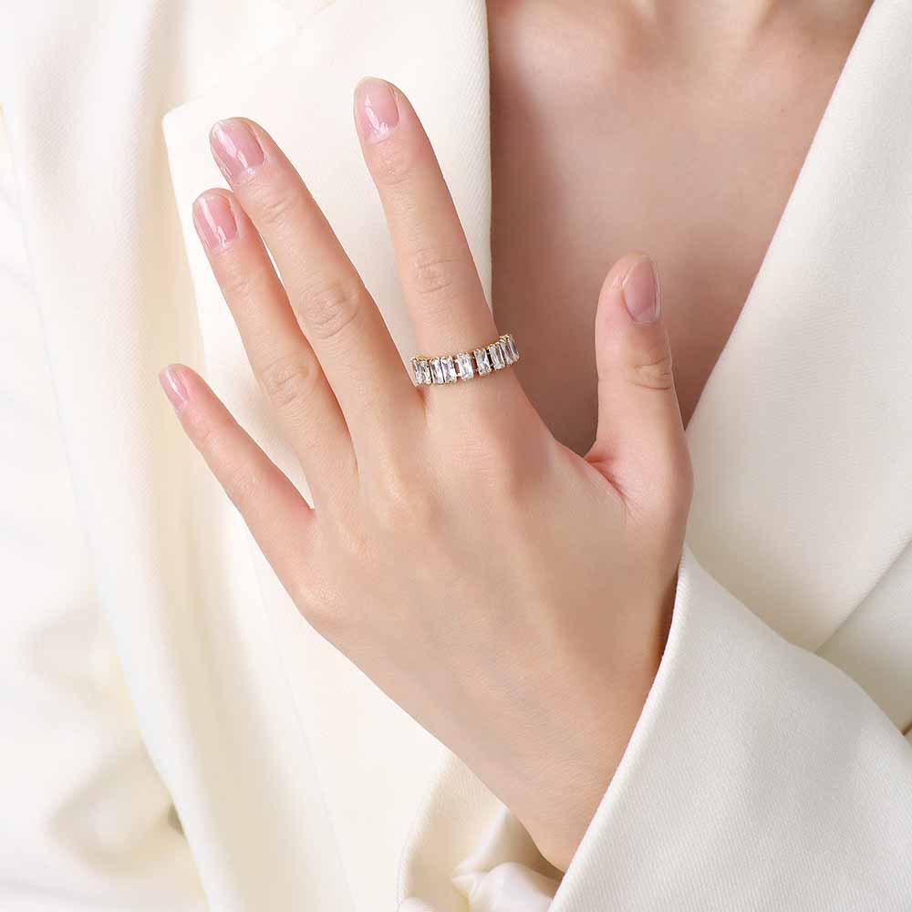 Stylish And Unique Exquisite Zircon Ring For Women