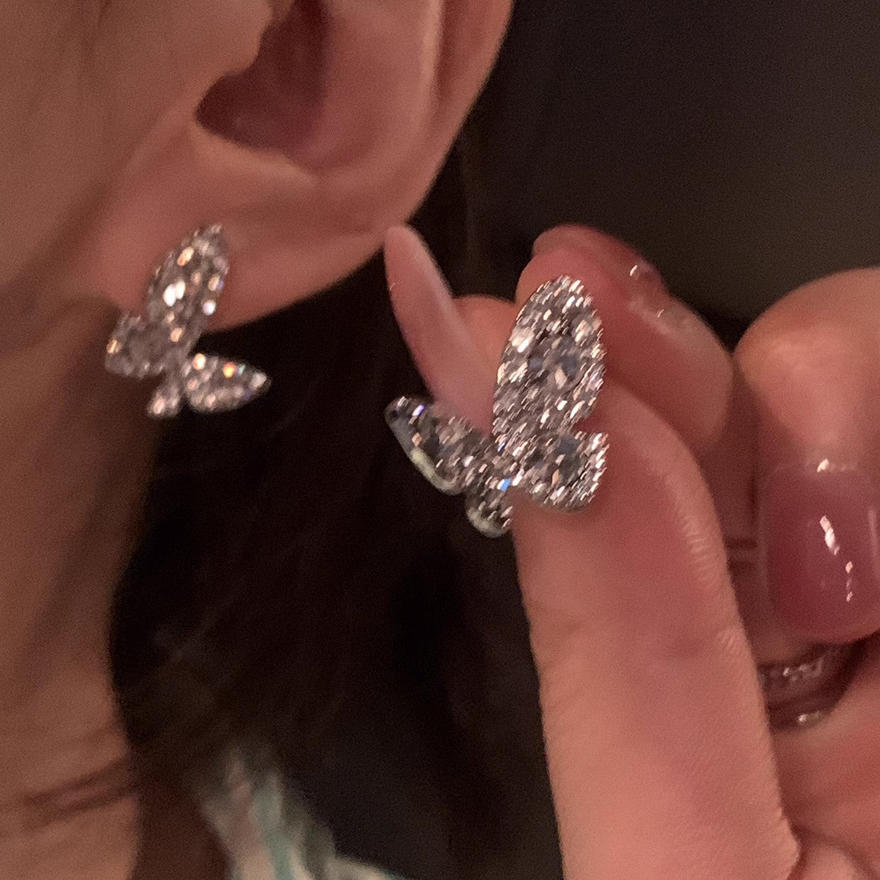 Elegante Ohrstecker für Damen im grünen Jade-Stil, zierliche vergoldete Vintage-Knopf-Ohrstecker, minimalistisches Brautschmuck-Geschenk im chinesischen Stil