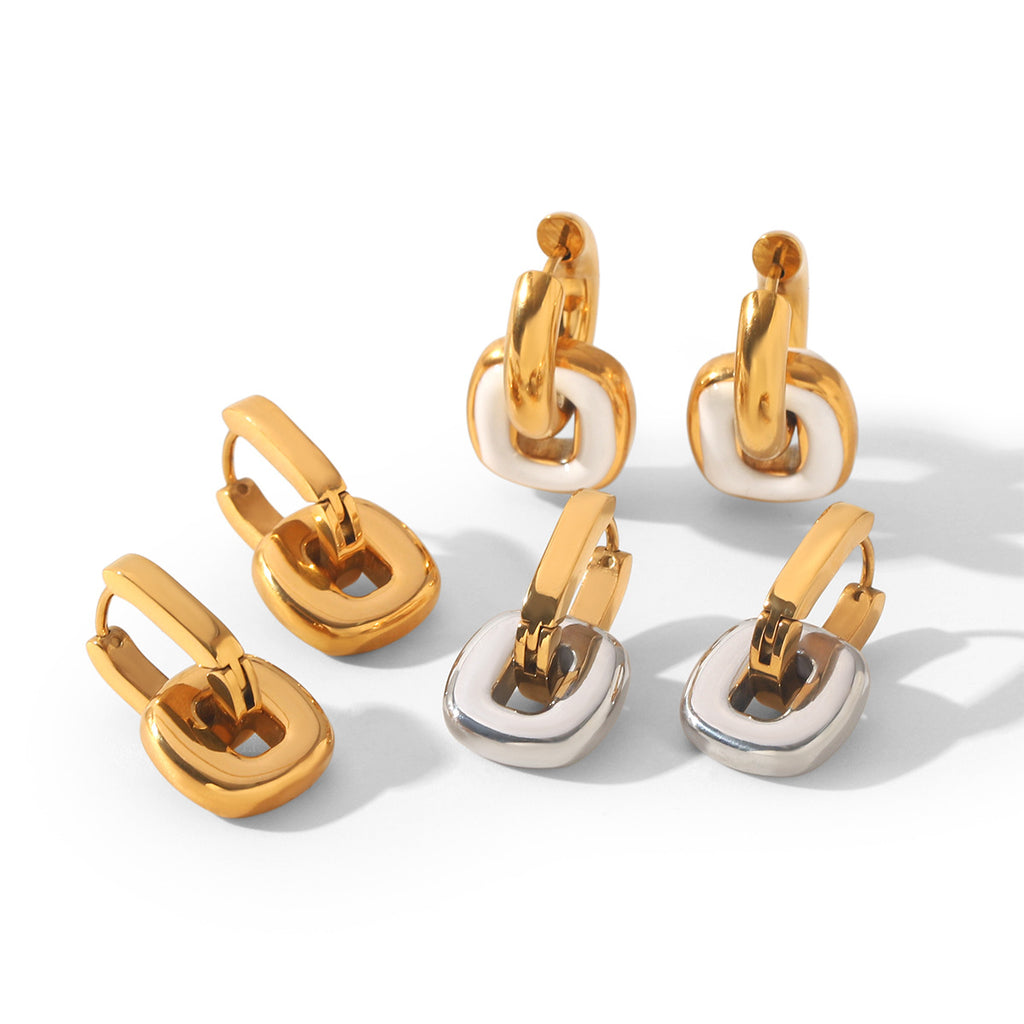 Trendy Fashionable Minimalist Double-ring