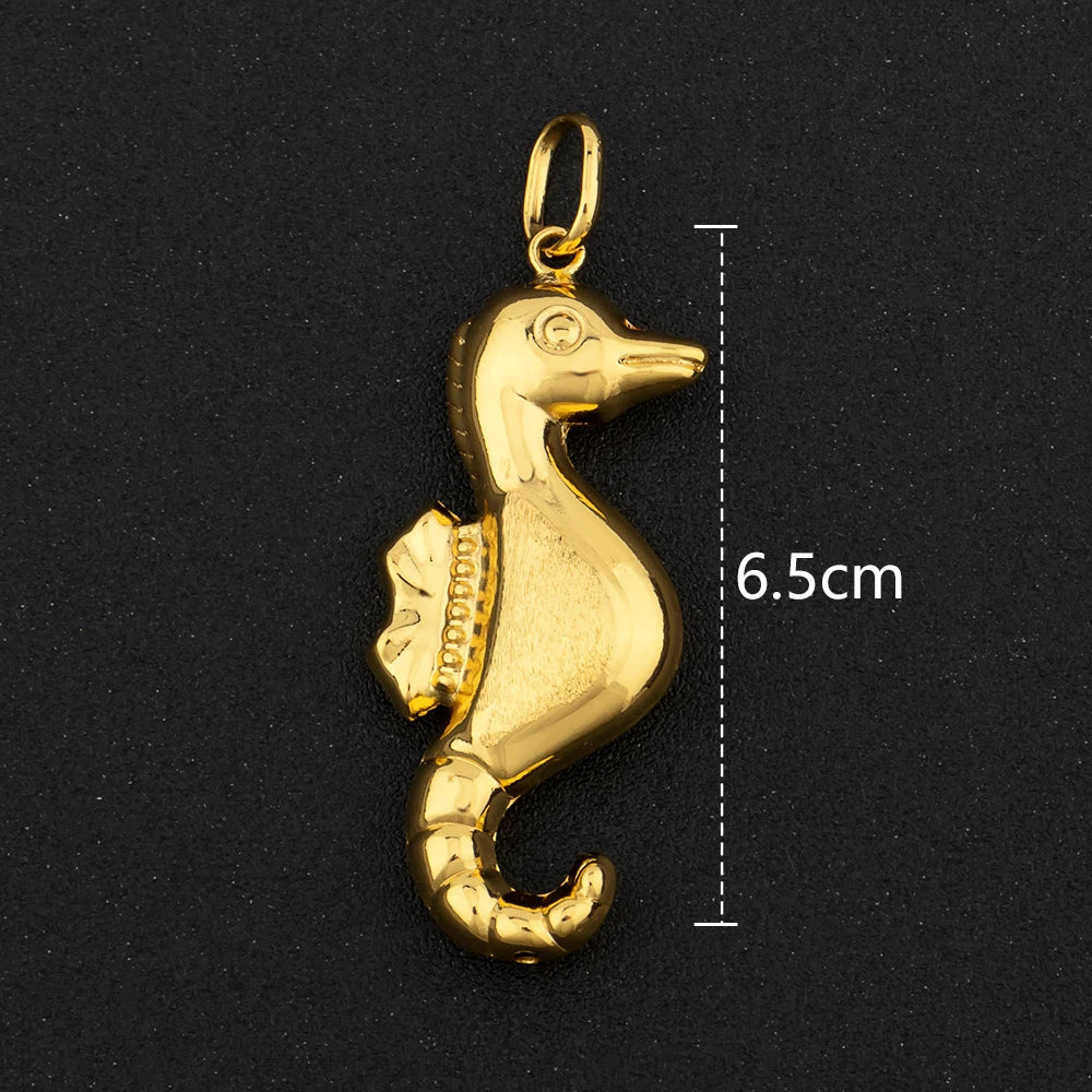 Hip Hop Personality Pendant Gold Color African Map Mermaid Dollar Euro Shape Pendant for Women Men Luxury Copper Chain Jewelry