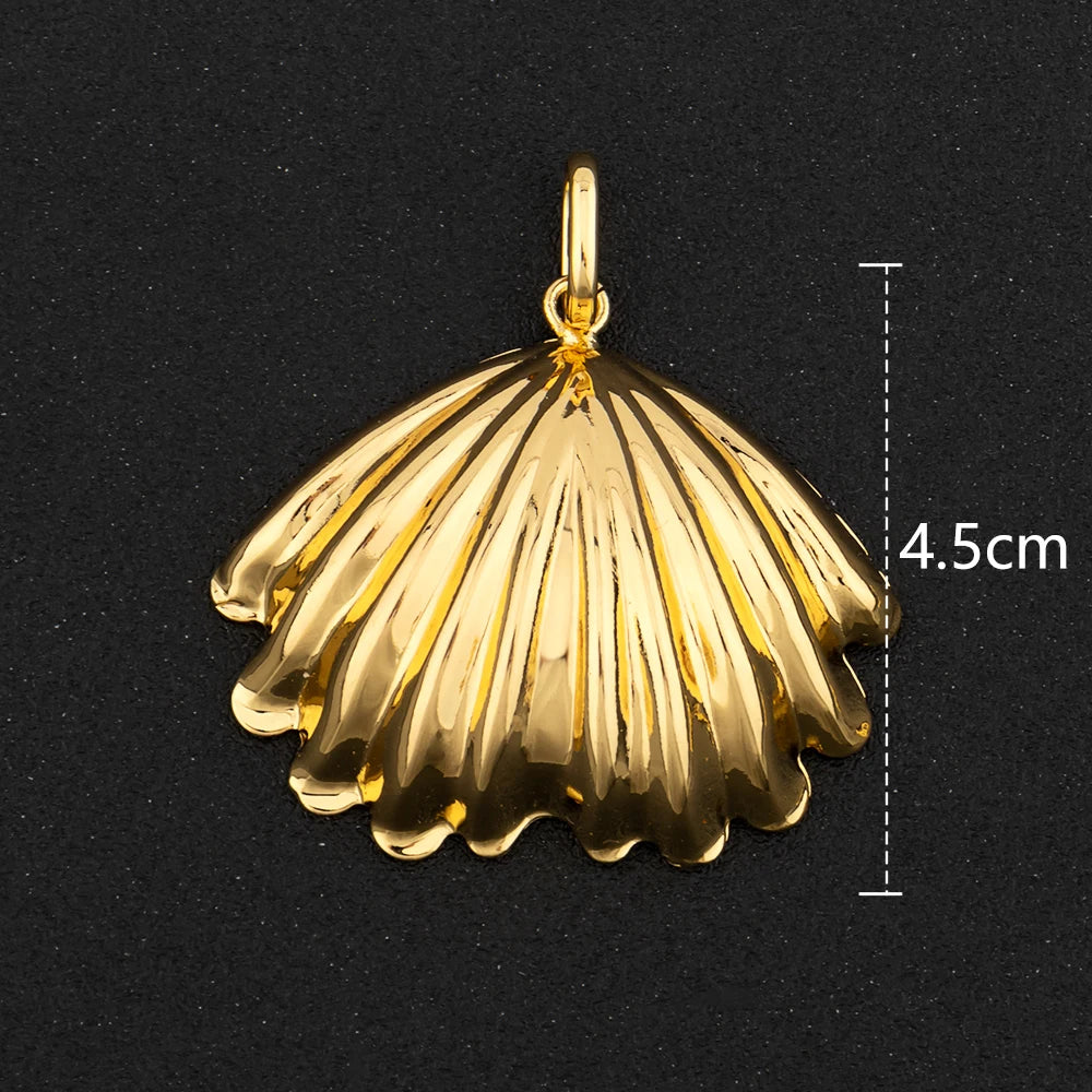 Hip Hop Personality Pendant Gold Color African Map Mermaid Dollar Euro Shape Pendant for Women Men Luxury Copper Chain Jewelry