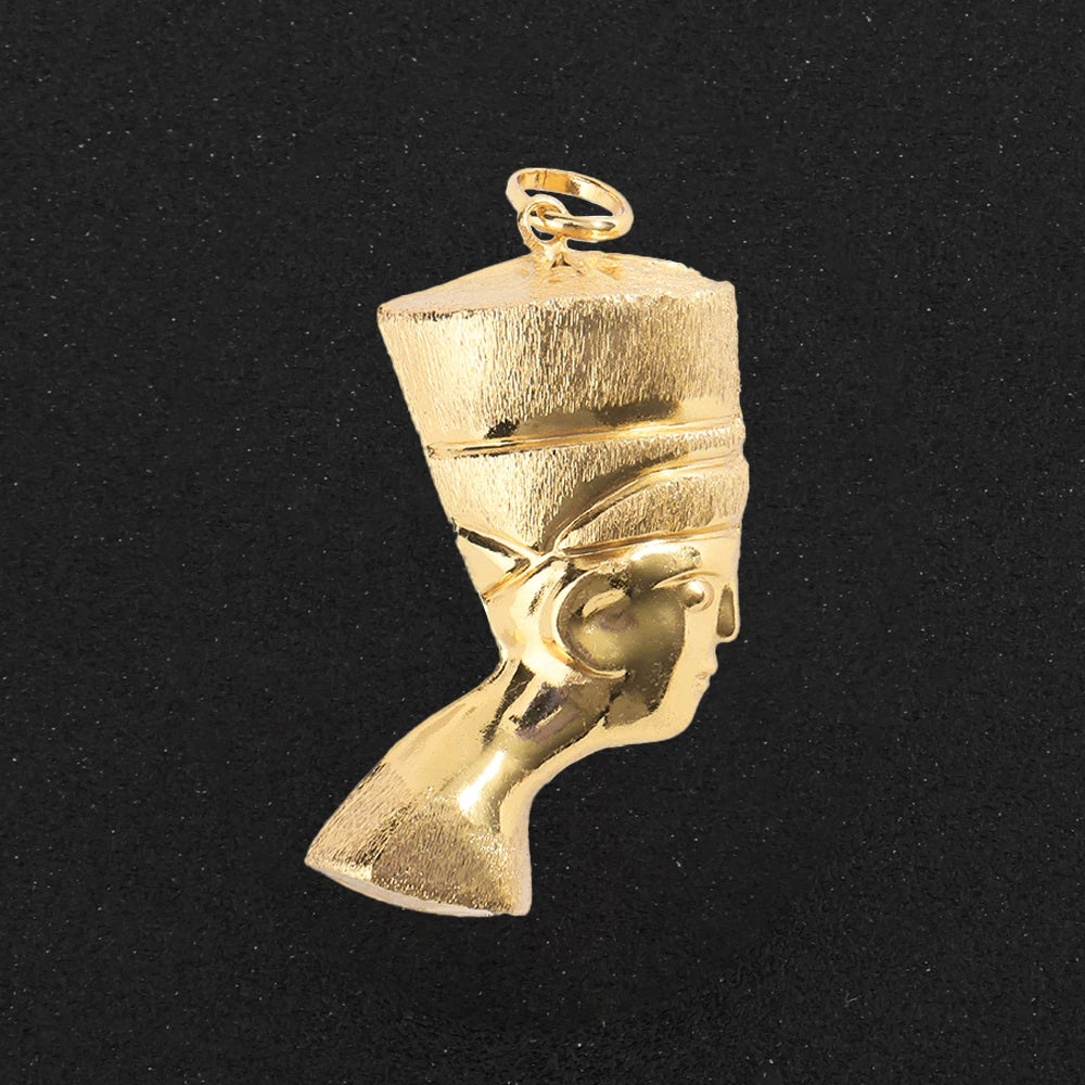 Gold Color Hip Hop Personality Pendant African Map Mermaid Dollar Euro Shape Pendant Party Jewelry Birthday Gifts