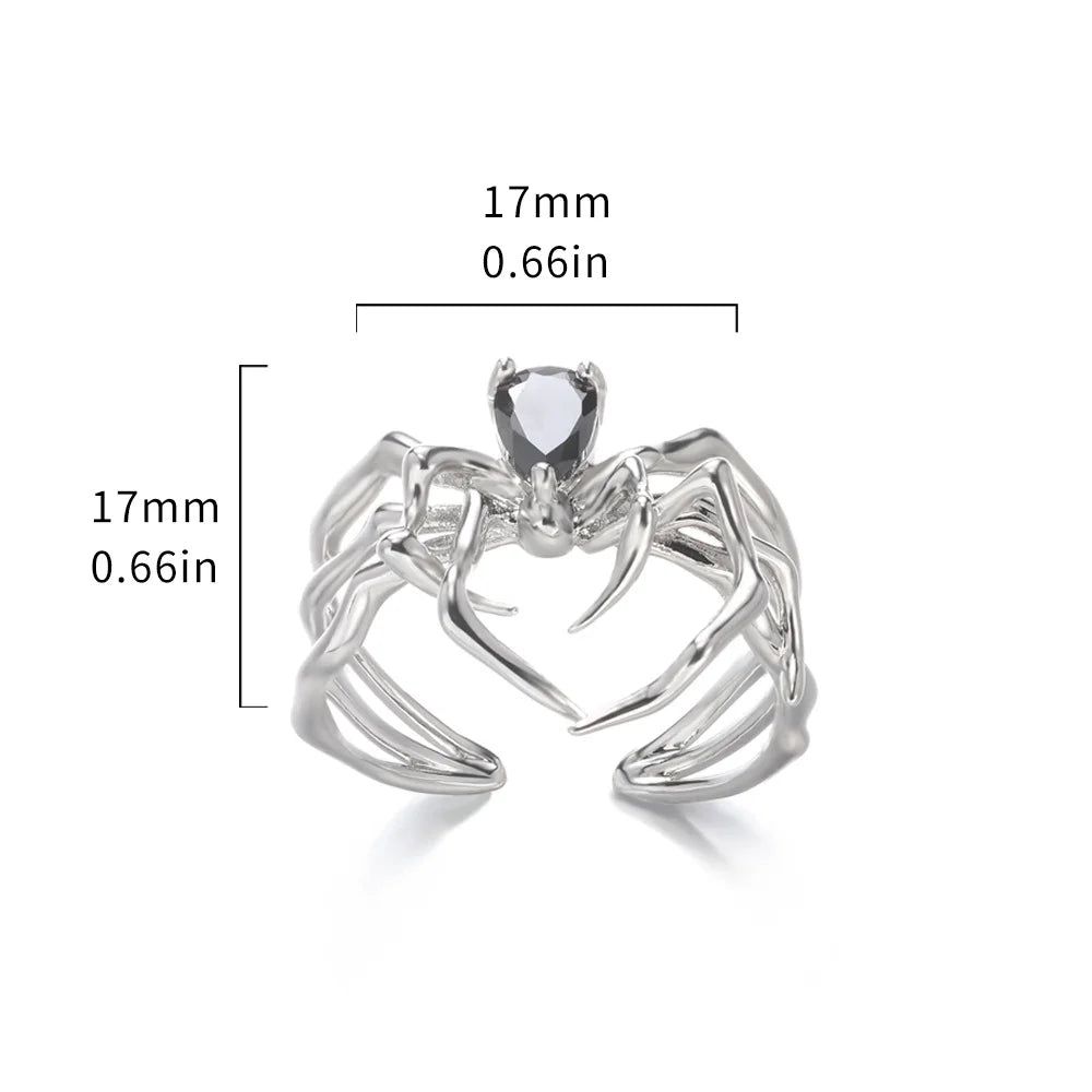 Elegante Edelstahl Big Bloom Blumenringe für Frauen Goldfarbe Sonne Seestern Offener Ring Fingerschmuck Hochzeit Ihr Geschenk Punk