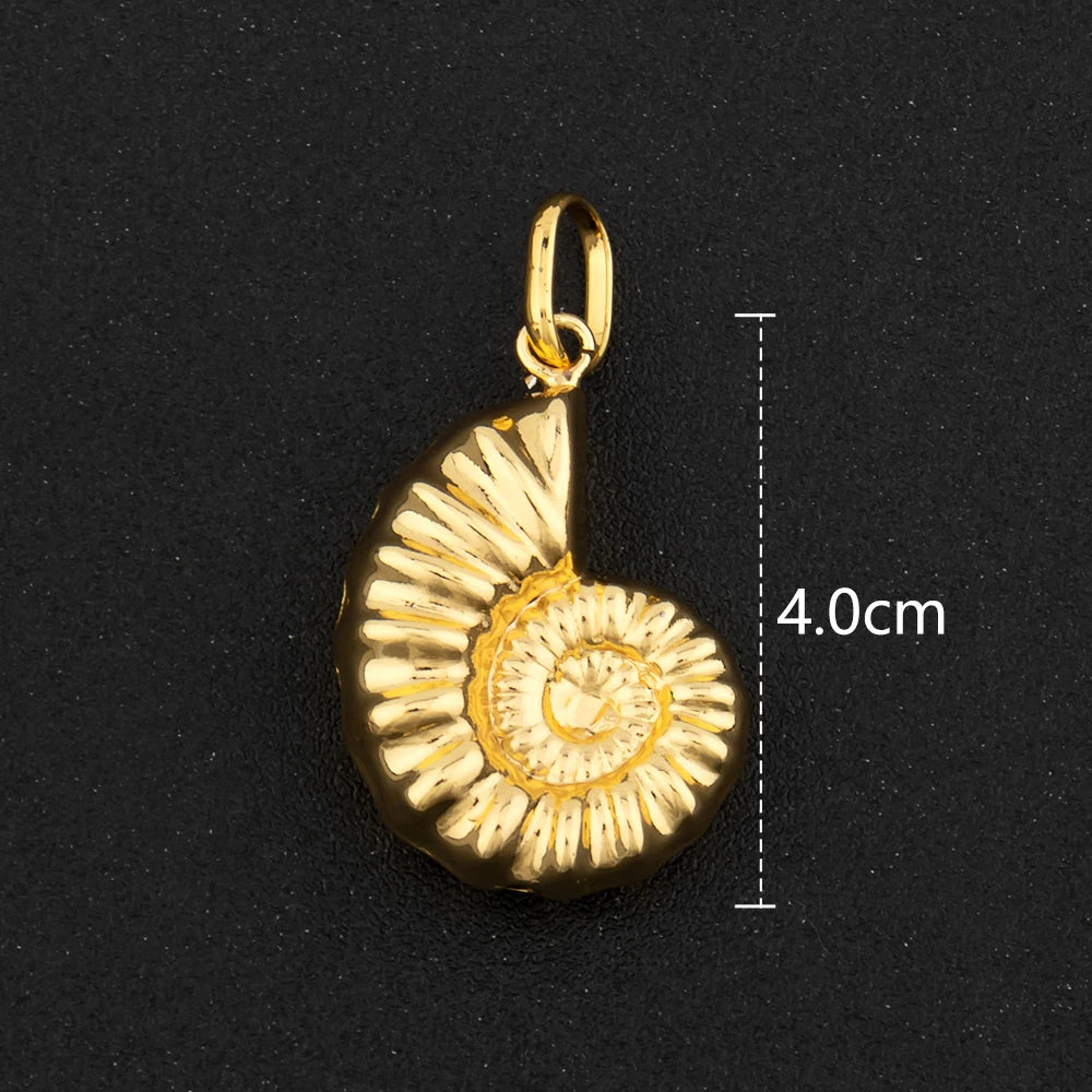 Hip Hop Personality Pendant Gold Color African Map Mermaid Dollar Euro Shape Pendant for Women Men Luxury Copper Chain Jewelry
