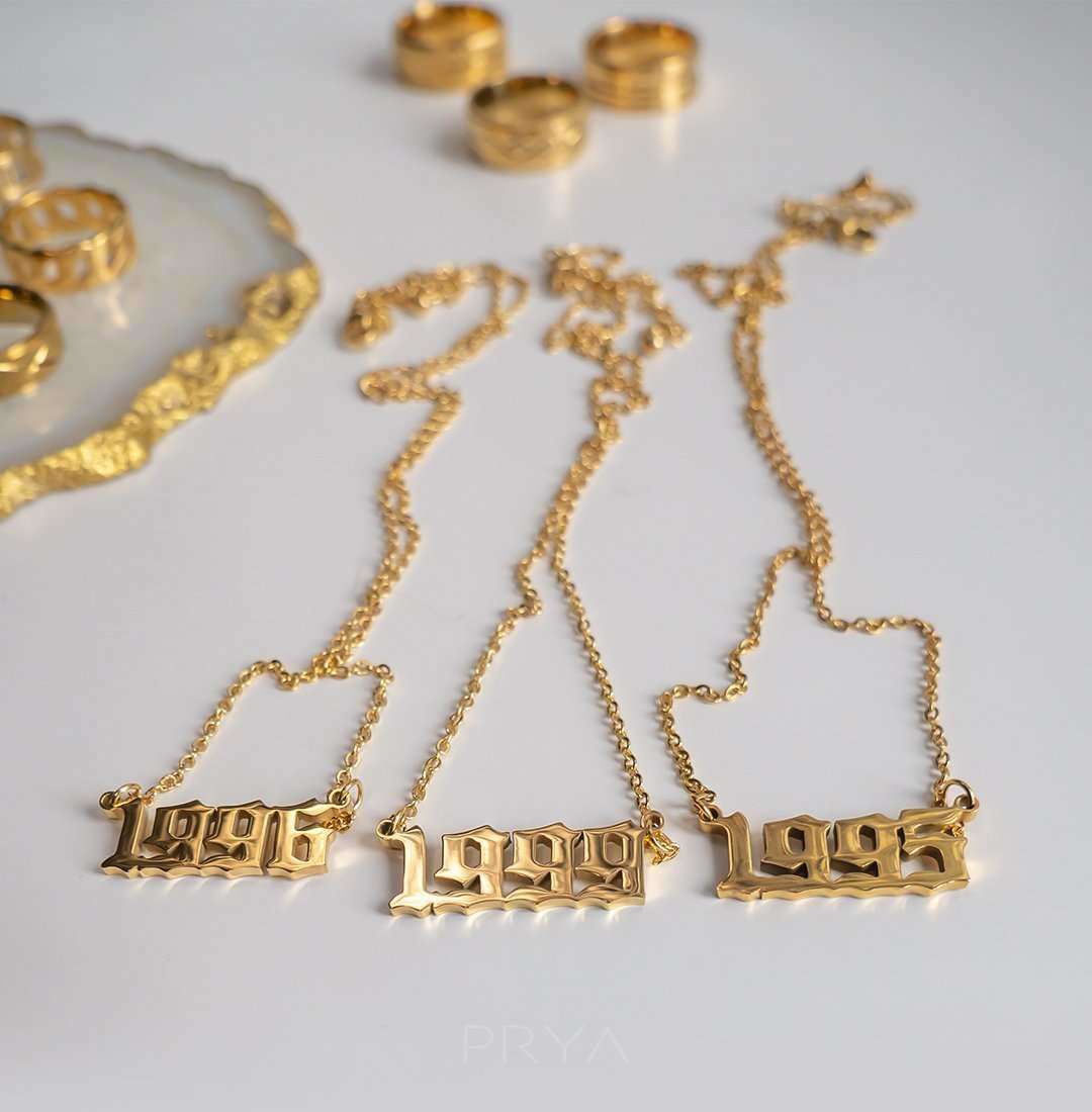 Vera Lux™ Birth Year Necklace