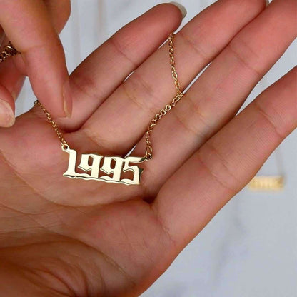 Vera Lux™ Birth Year Necklace